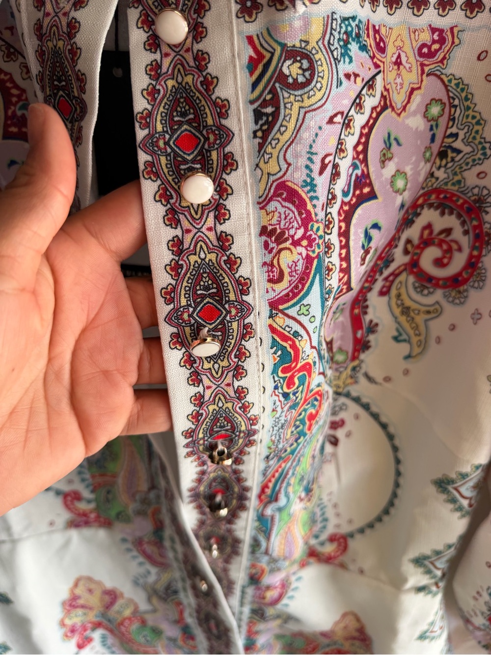 Beulah Paisely shirt dress - Picture 6 of 12